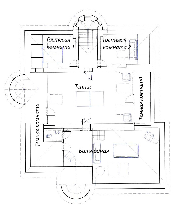Схема 3-го этажа